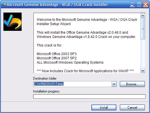 Microsoft Genuine Advantage Validation Tool 6.0